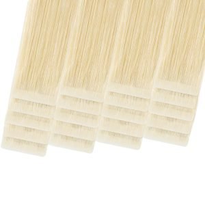 613# blonde human hair invisible tape in extensions Remy Wholesale Price