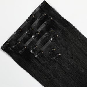 Invisible Seamless Double Drawn Weft Affordable Price Great Quality Clip In Hair Extensions Remy Hair