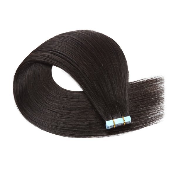 Cuticle Aligned Remy Human Hair Tape In Extensions - 图片 3