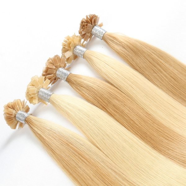 100% Cuticle Aligned Human Hair Flat Tip Extensions Wholesale Price