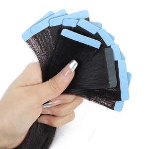 Cuticle Aligned Remy Hair Tape In Extensions Double Sided Tape Hair