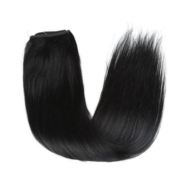 Seamless Human Remy Hair Halo Extension 1b#