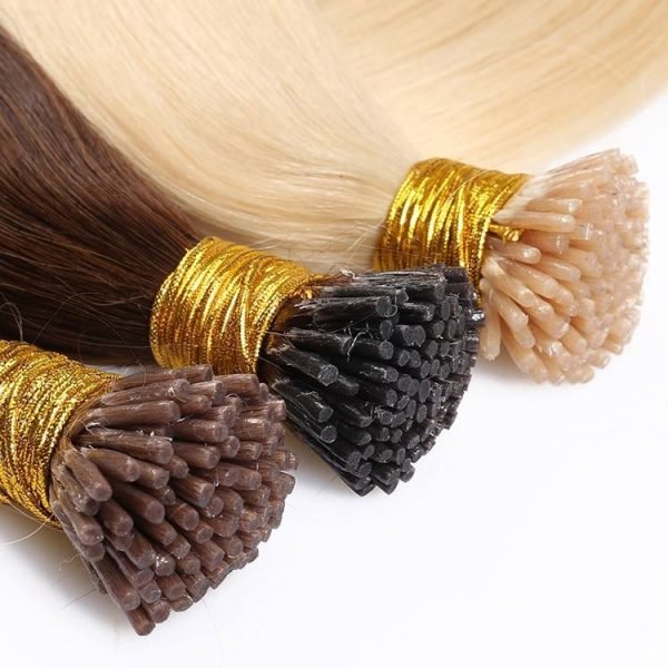 100% Cuticle Aligned Human Hair I-Tip Extensions Wholesale Price