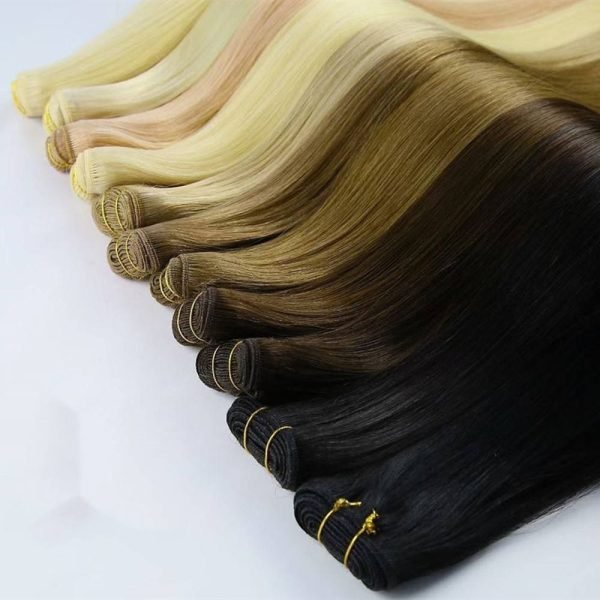 Genius Weft Russian Weave Custom Double Drawn Hair Weft Extension