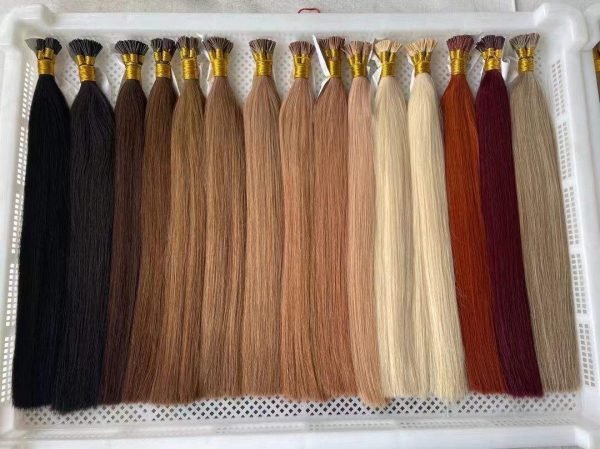 100% Cuticle Aligned Human Hair I-Tip Extensions Wholesale Price