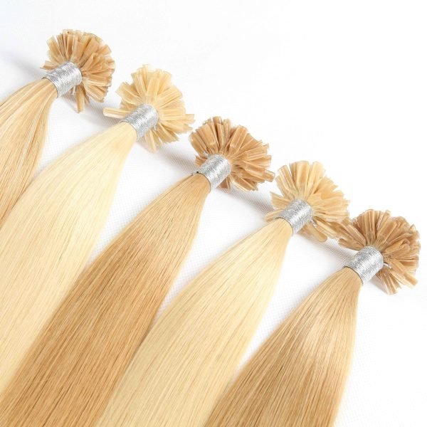 Pre-Bonded U-Tip Extensions Double Drawn Cuticle Aligned Human Hair