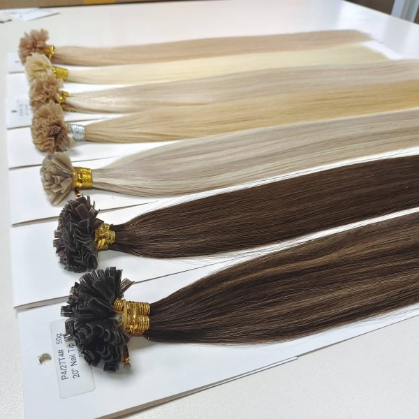 Remy Aligned Keratin U-Tip Extensions Double Drawn Human Hair