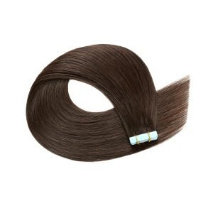 Russian High Quality Cuticle Aligned Remy Hair Tape In Extensions