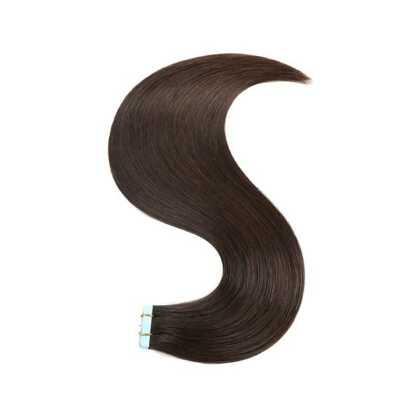 Russian High Quality Cuticle Aligned Remy Hair Tape In Extensions