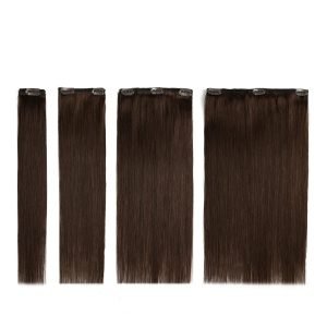 Wholesale Double Weft Affordable Price Great Quality Clip In Hair Extensions 100% (3)