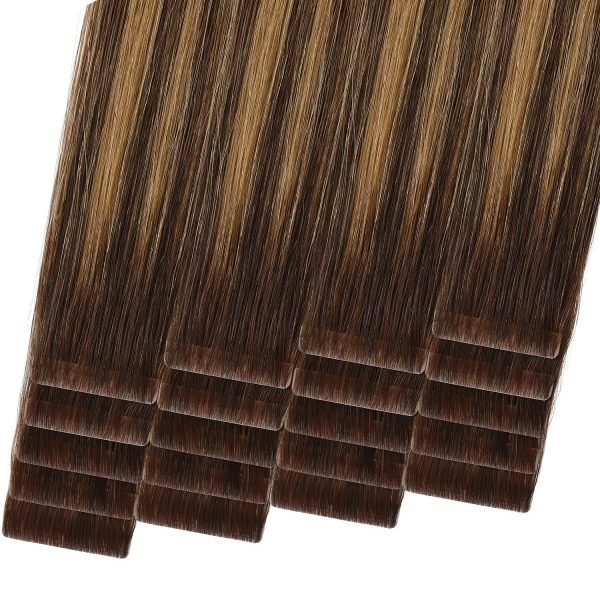 highlight human hair extension invisible tape ins European Hair