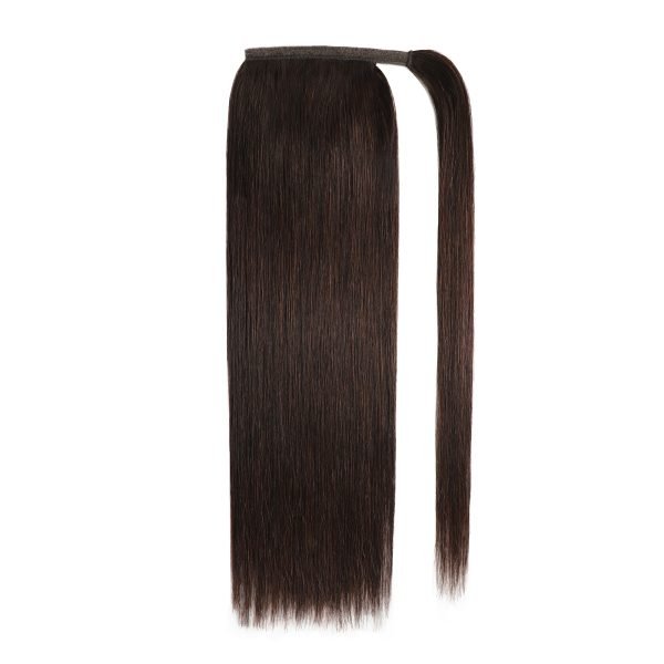 Seamless Invisible Human Hair Ponytail Extension 2#