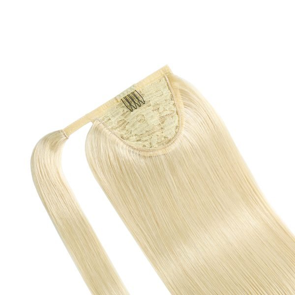 Seamless Invisible Human Hair Ponytail Extension 60#